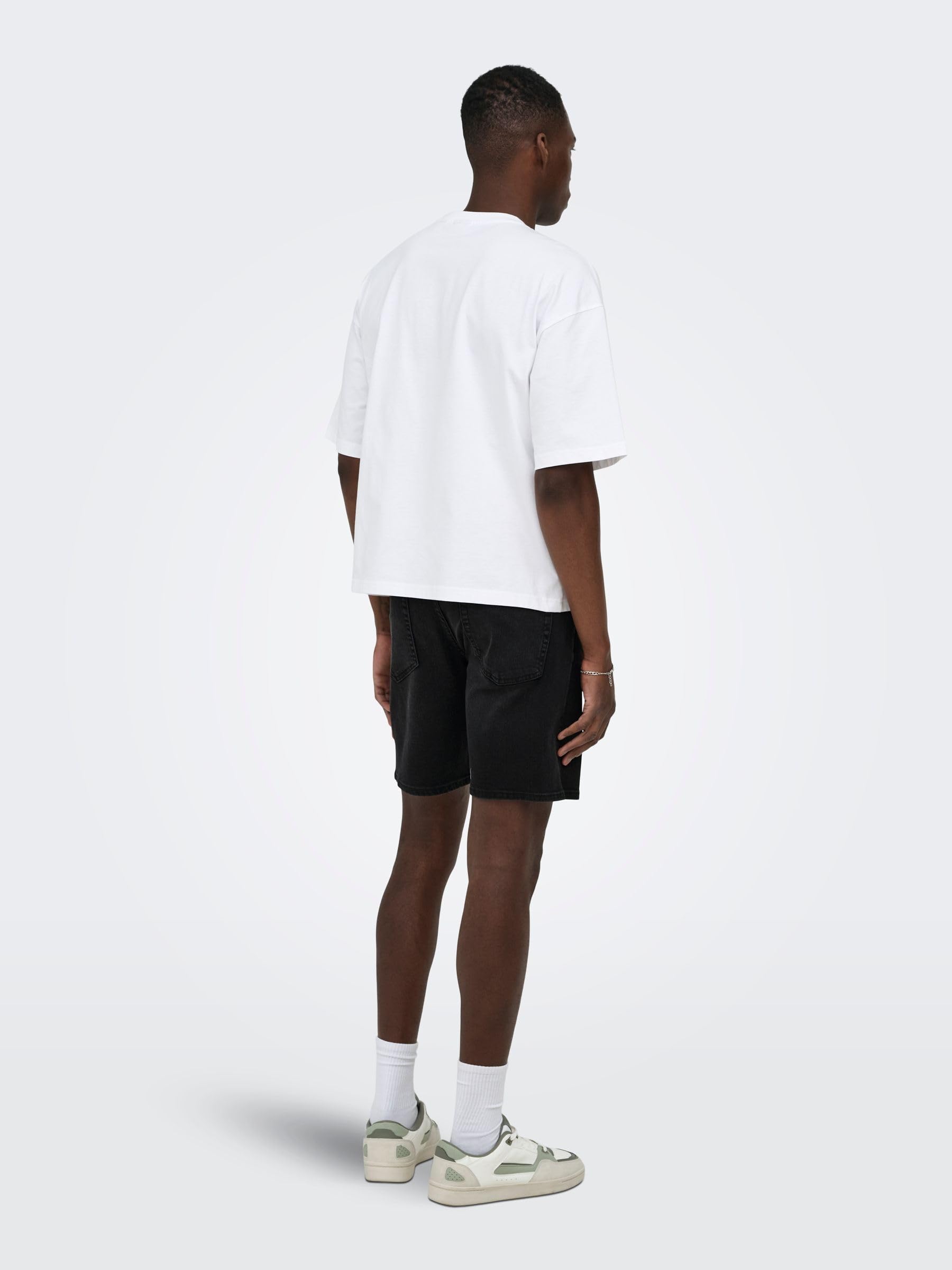 Only & Sons ONSWEFT Shorts Uomo Denim Regular Fit