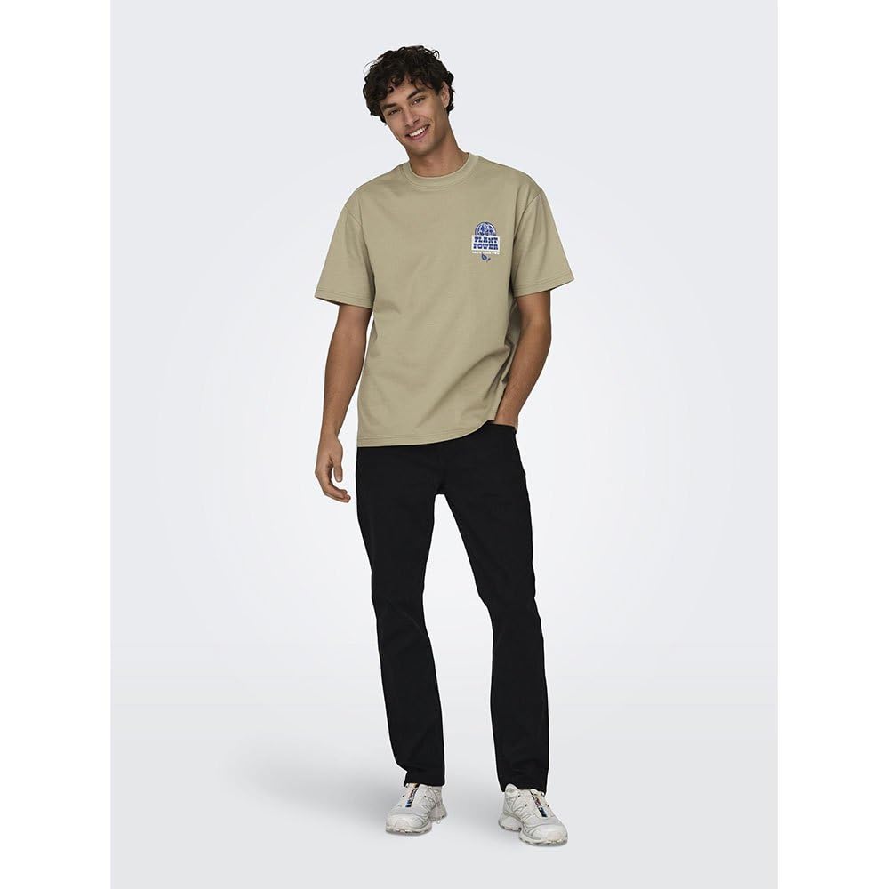 ONLY & SONS Leroy Life RLX T-Shirt Uomo Cotone XL