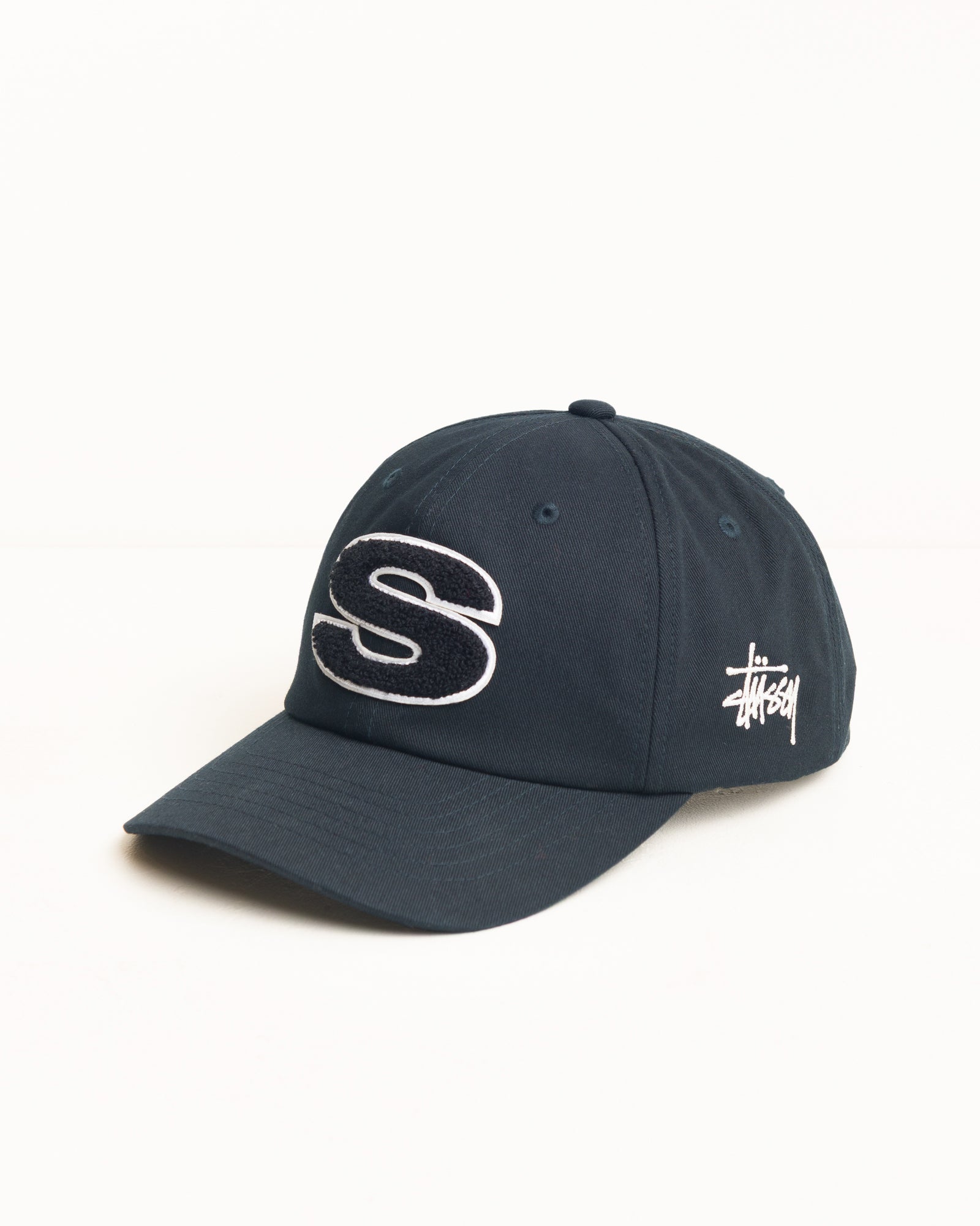 Stussy Chenille S Snapback cappello onyx cotone