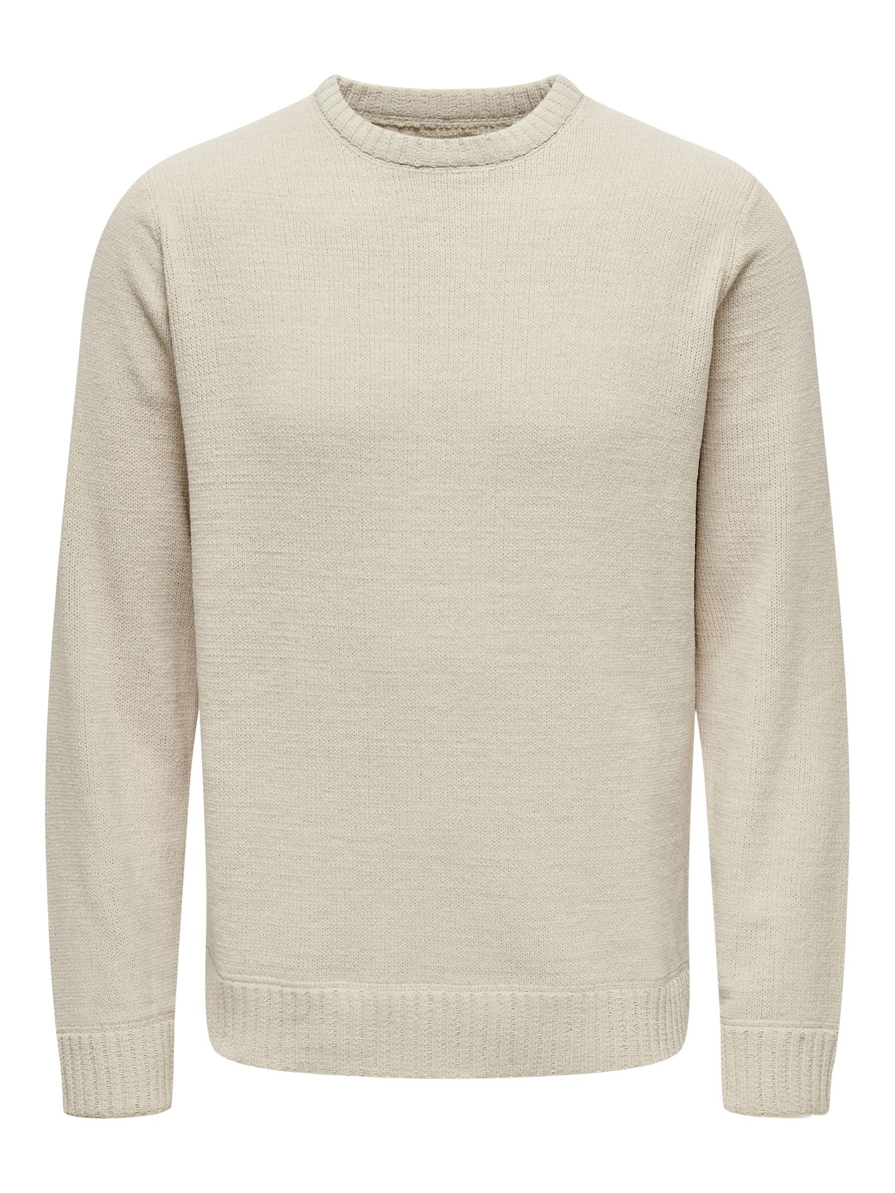 ONLY & SONS Onsethan Life Reg 7 maglione girocollo nero