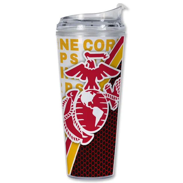 7.62 Design USMC Eagle Globe Anchor tumbler plastica 24oz