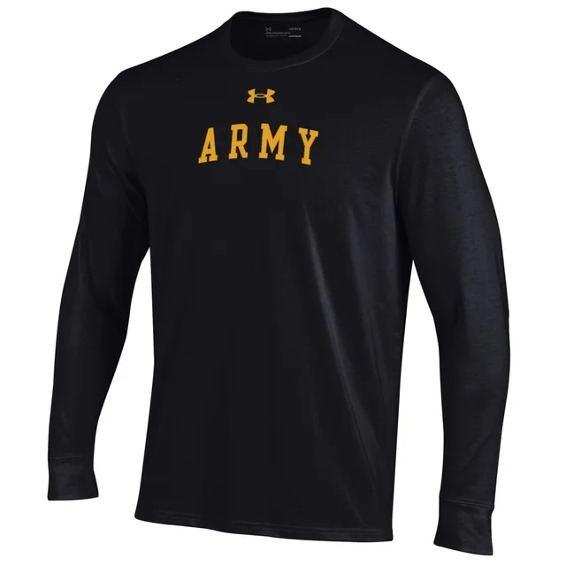 Under Armour US Army maglia manica lunga nera cotone taglia L