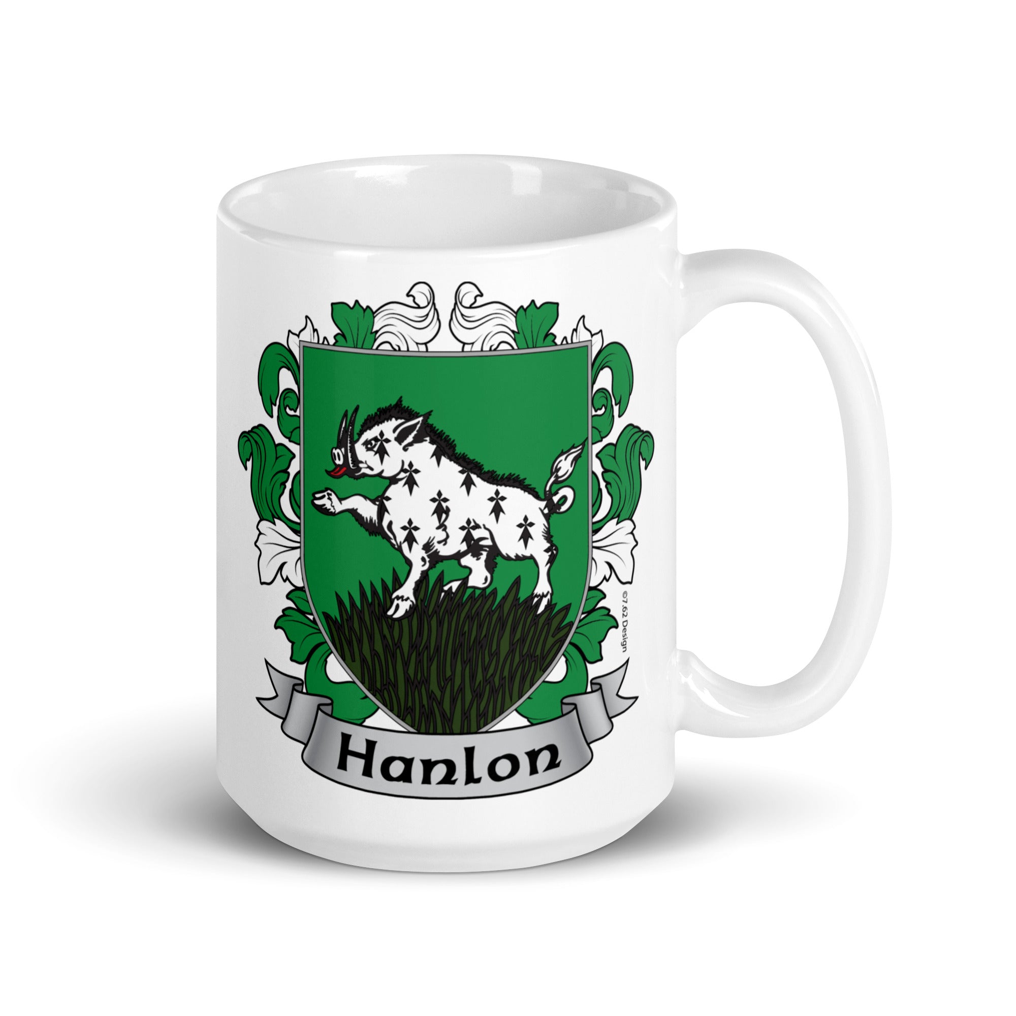 7.62 Design Drinkware Hanlon Irish Coat of Arms tazza ceramica 443ml