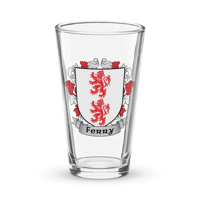 7.62 Design Ferry Bicchiere Pinta 16oz Stemma Irlandese