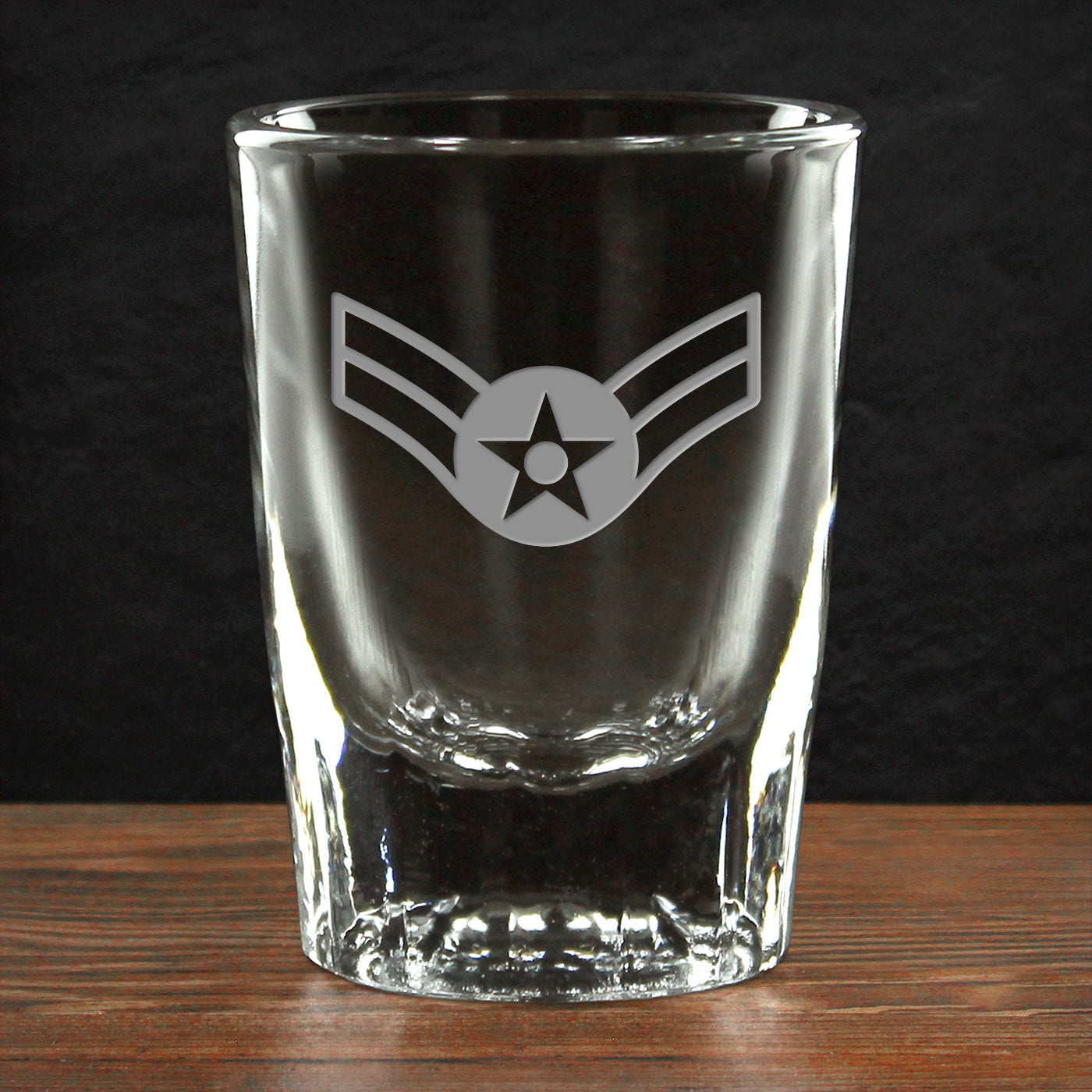 7.62 Design Air Force Logo bicchierino shot vetro 1.5 oz