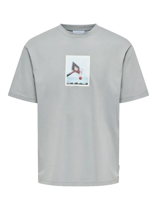 Only & Sons Onsdash RLX SS Tee T-shirt uomo Ultimate Grey