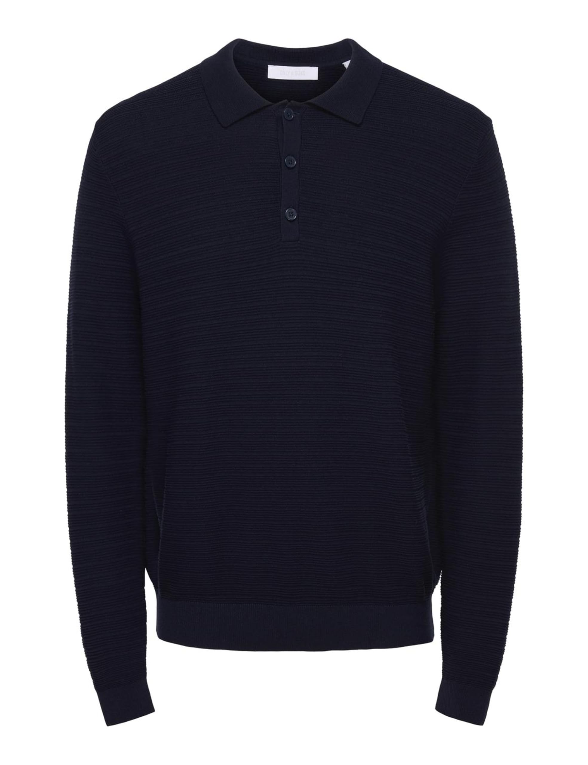 Only & Sons Onscarl Reg LS polo uomo XL blu manica lunga