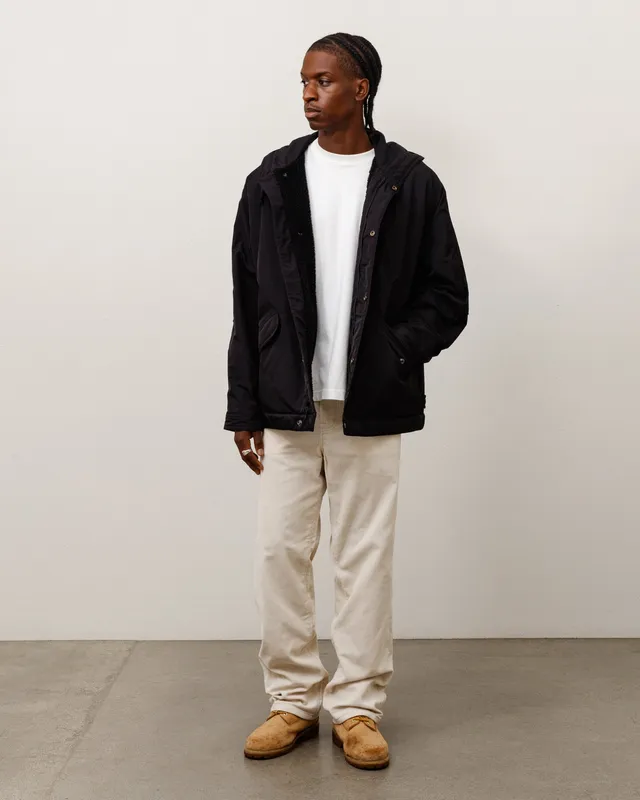 Stussy Flight Parka giacca nylon Black impermeabile