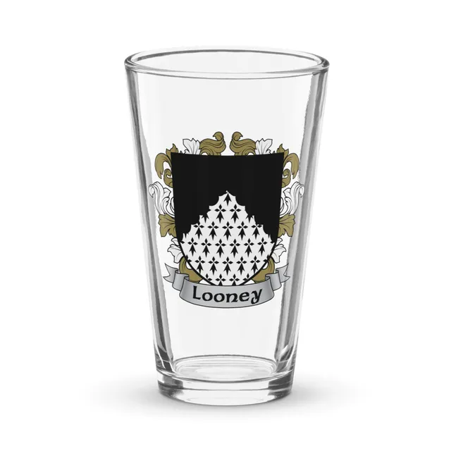 7.62 Design Looney Irish Family Crest Boccale Birra 473 ml Vetro