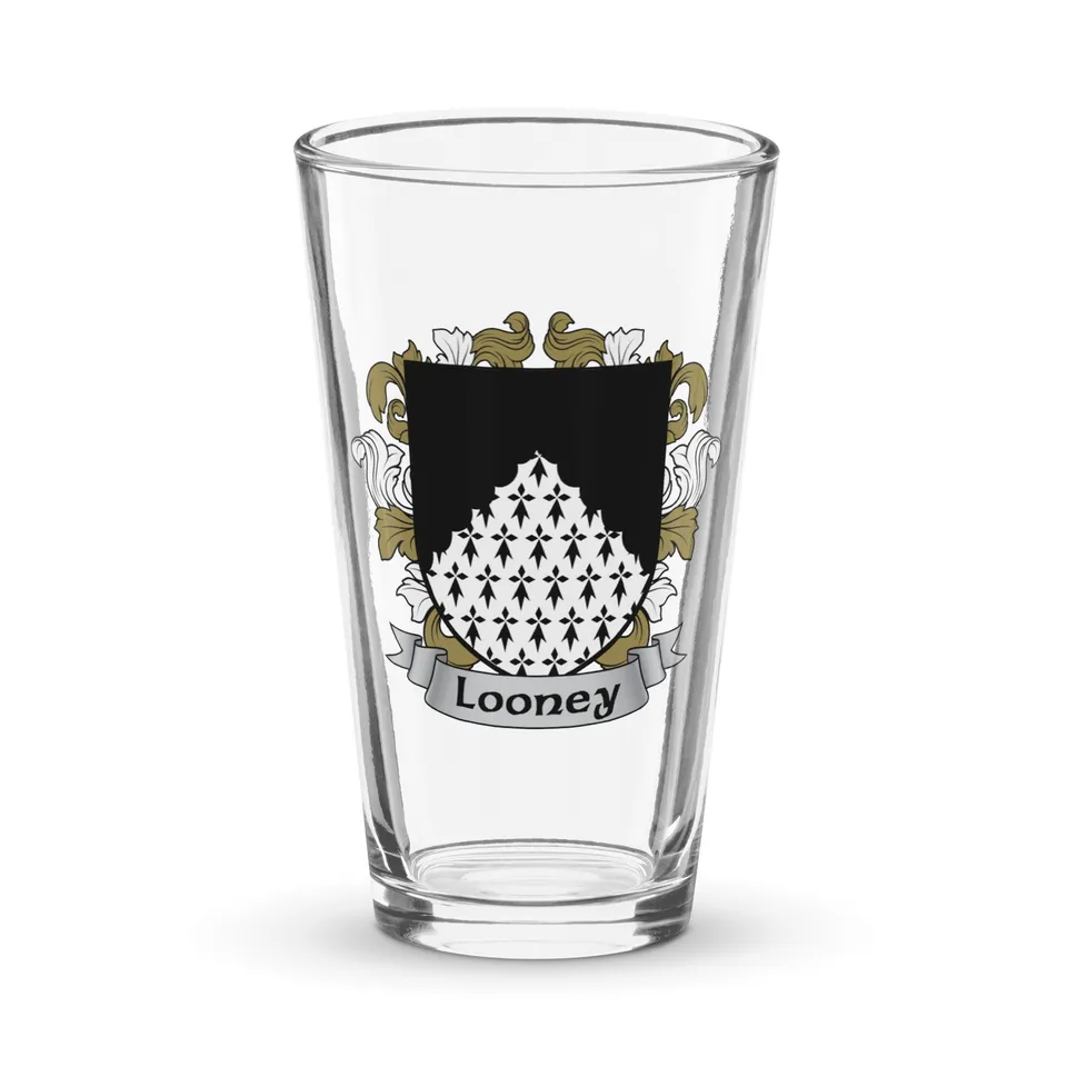 7.62 Design Looney Irish Family Crest Boccale Birra 473 ml Vetro