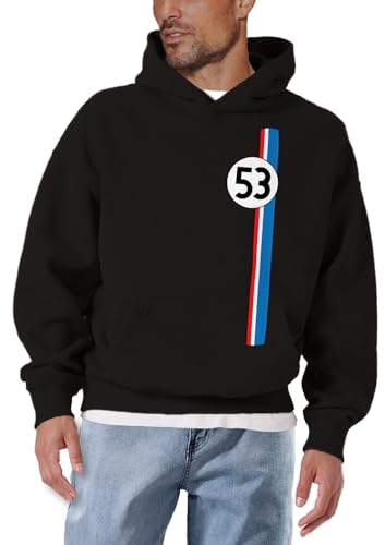 MAKAYA Tuning Auto 53 felpa uomo cappuccio taglia S cotone