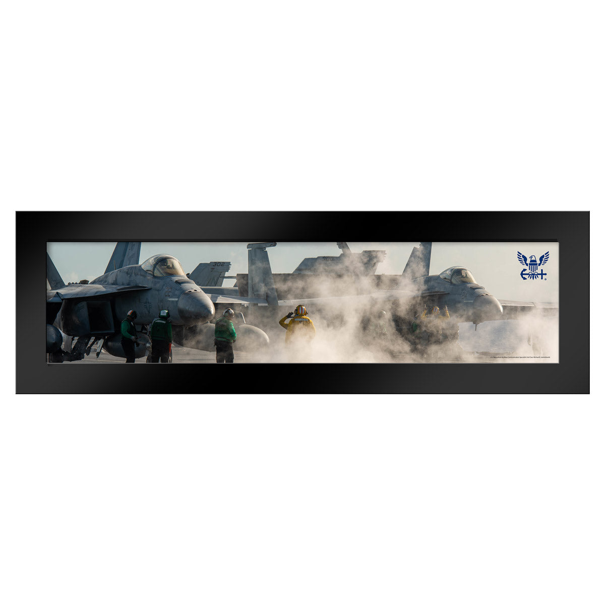 7.62 Design Home Products quadro Navy F-18 35,25x11,25 incorniciato