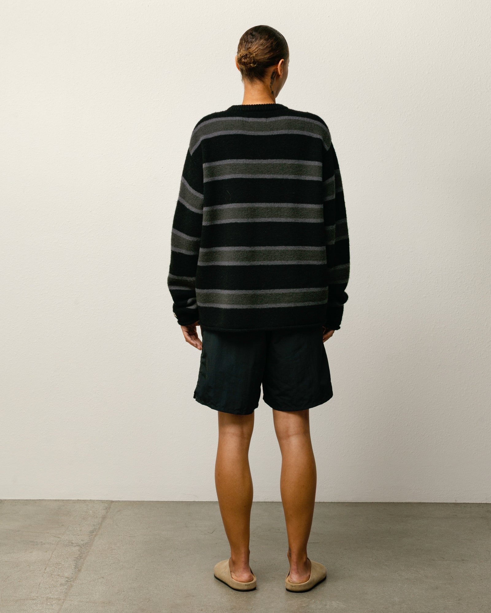 Stussy Water Short Stock pantaloncini Black nylon slip rete