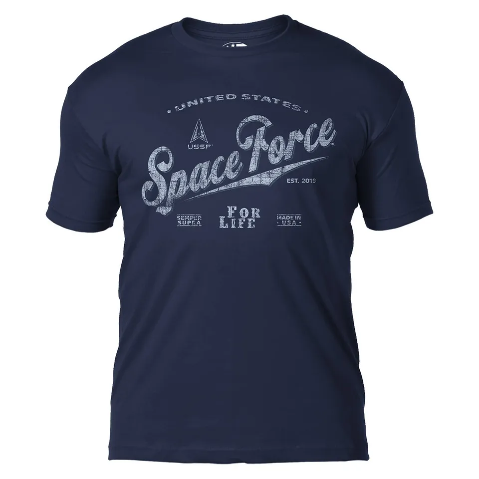 7.62 Design Space Force maglietta cotone nero uomo