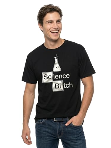 MAKAYA Science Bitch t-shirt uomo cotone taglia XL