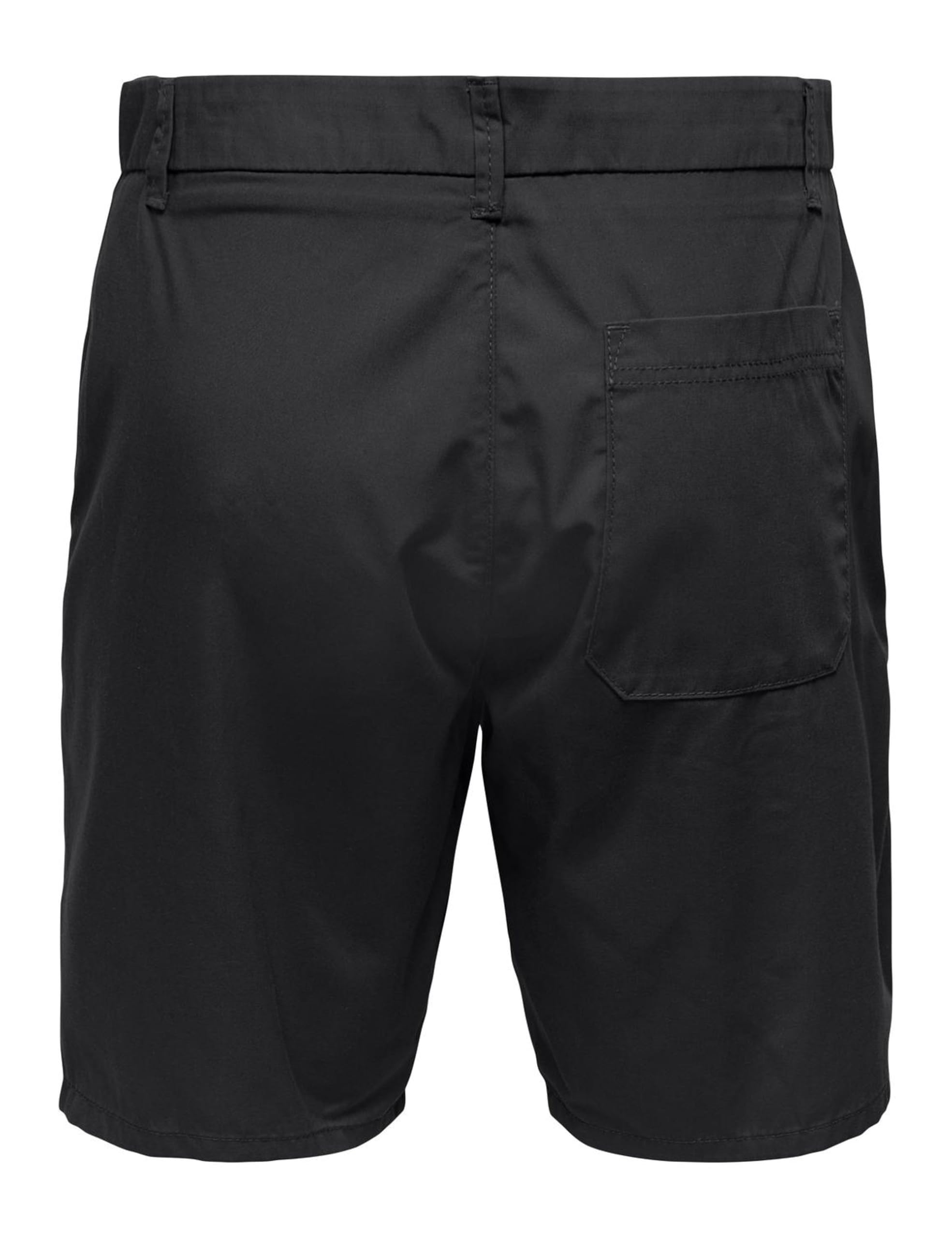 Only & Sons Onskal Chino 0287 Shorts Uomo Cotone Nero