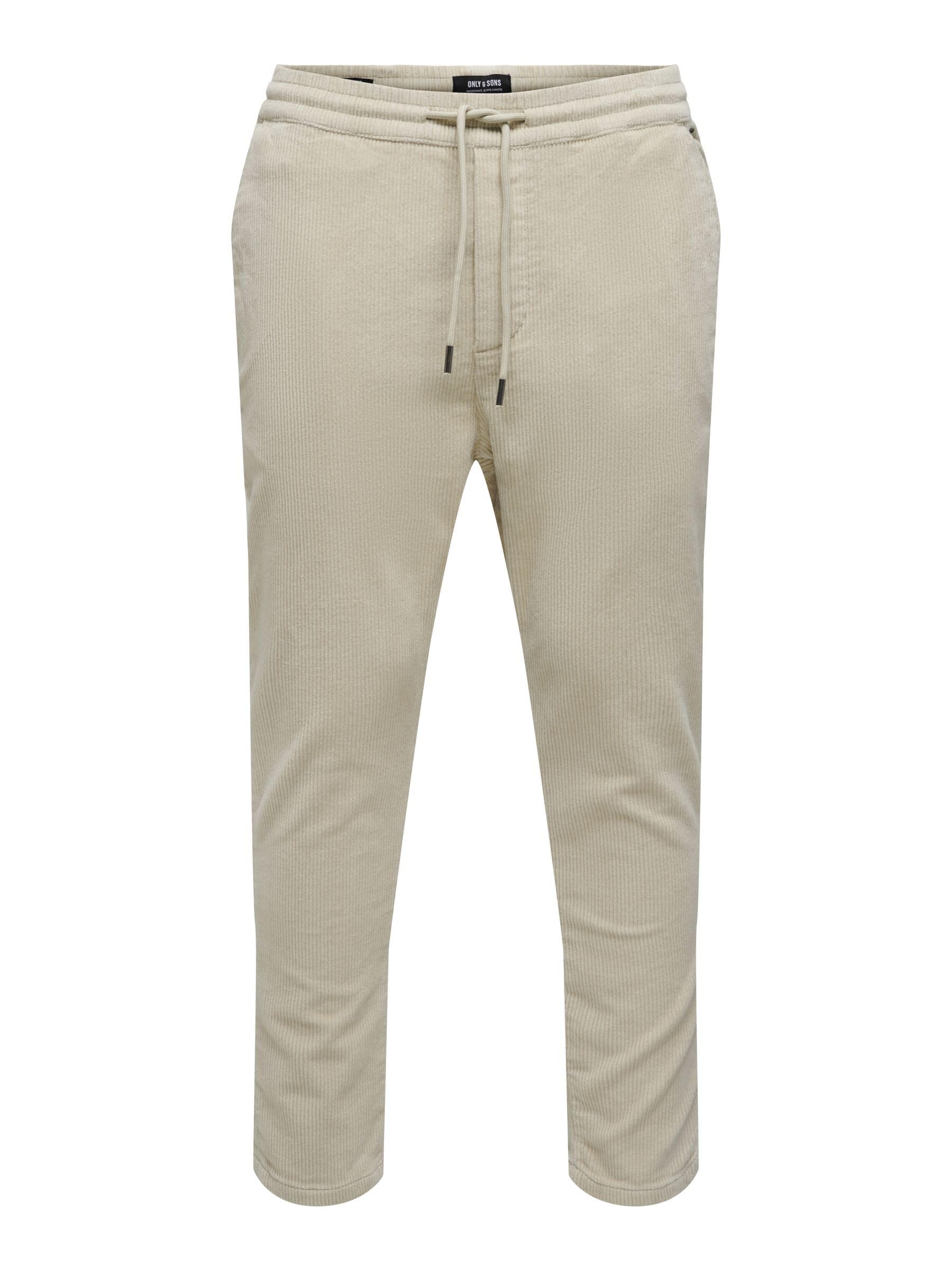 ONLY & SONS Onslinus 9912 Pantaloni Velluto Nero XXL