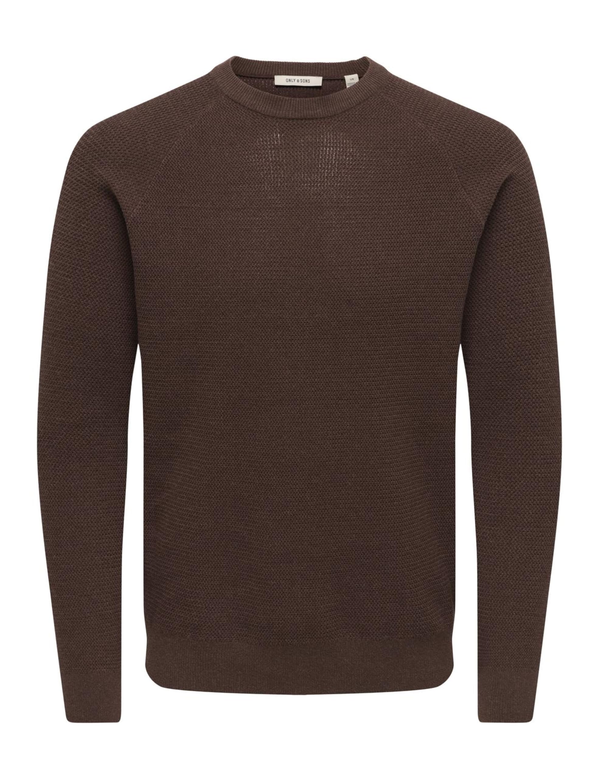 Only & Sons Onshay Reg LS Structure Crew Knit Maglione M