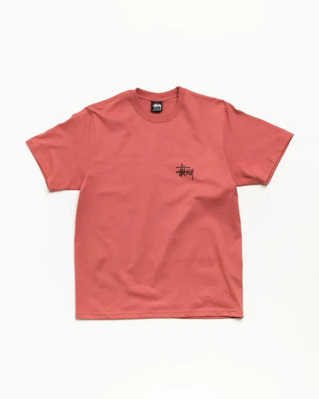 Stussy Basic Tee T-Shirt Clay Cotone 220gsm
