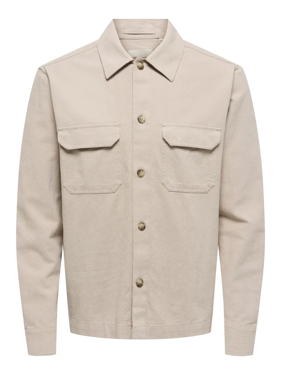 ONLY & SONS Onscolt 0570 Camicia Uomo Gardenia M Cotone