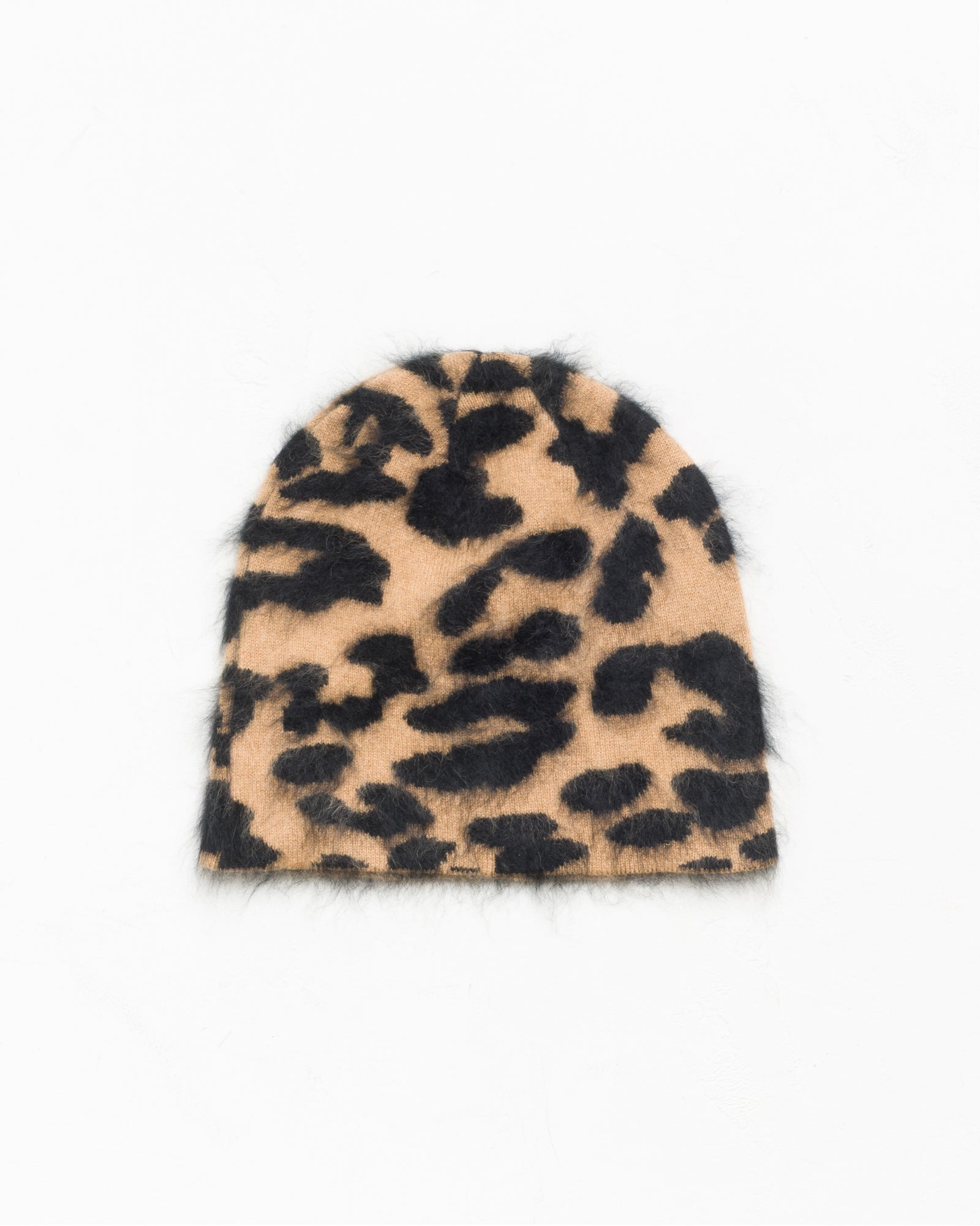 Stussy Skullcap beanie Caramel leopardato cashmere