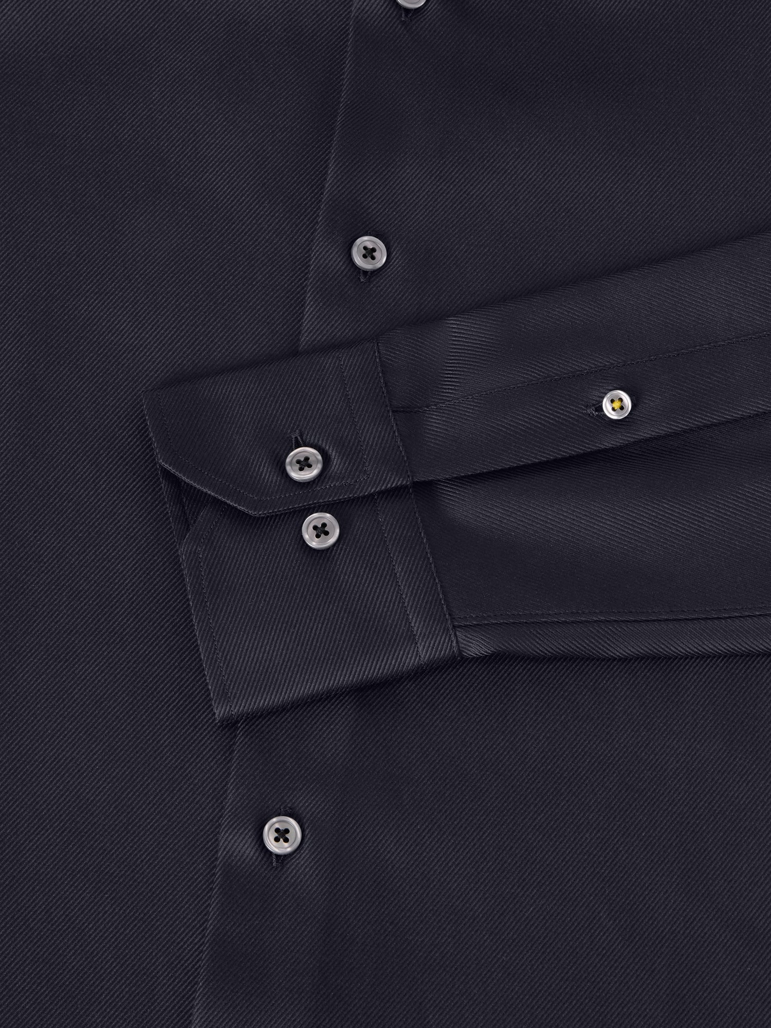 Robert Talbott Reynolds camicia elegante cotone 120s nera
