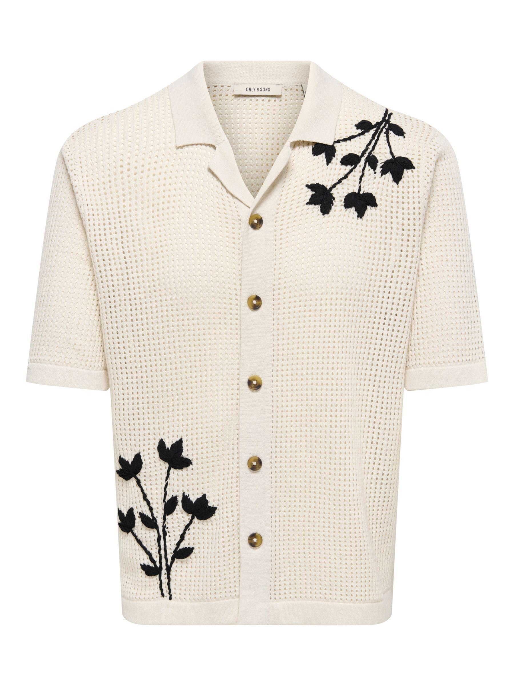 Only & Sons Onstegan Life polo nero L manica corta