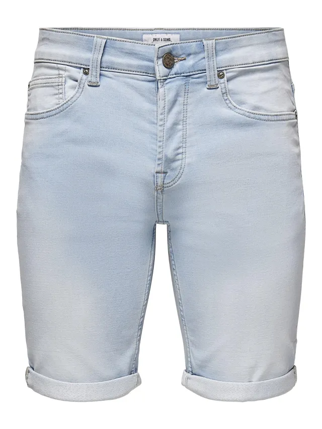 ONLY & SONS ONSPLY Pantaloncini Denim Uomo M Blu Jog