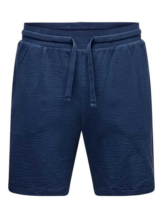 Only & Sons Onskian Pantaloncini Uomo Straight Fit Vita Media
