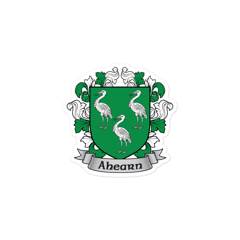 7.62 Design Ahearne Irish Crest Adesivo vinile 5.5x5.5 stemma