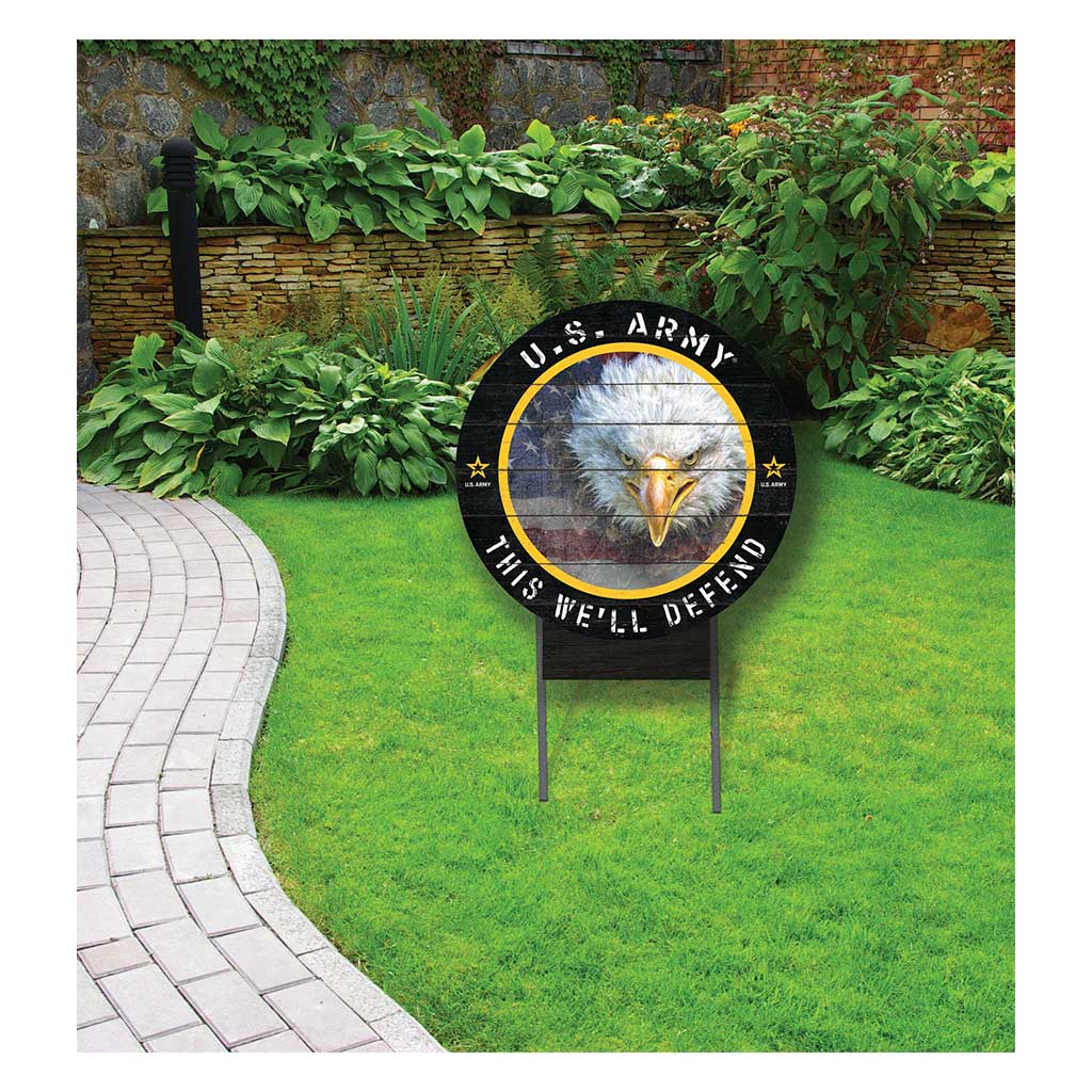 7.62 Design Home Products U.S. Army Eagle Flag cartello 20x20