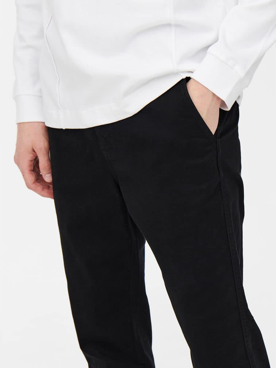 Only & Sons Pantaloni chino uomo tinta unita