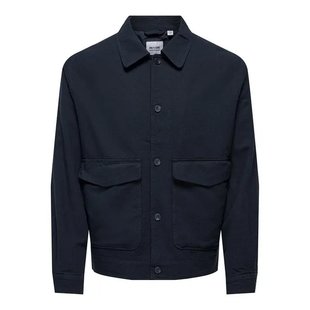 Only & Sons Eliot 0007 giacca uomo cotone lino taglia S