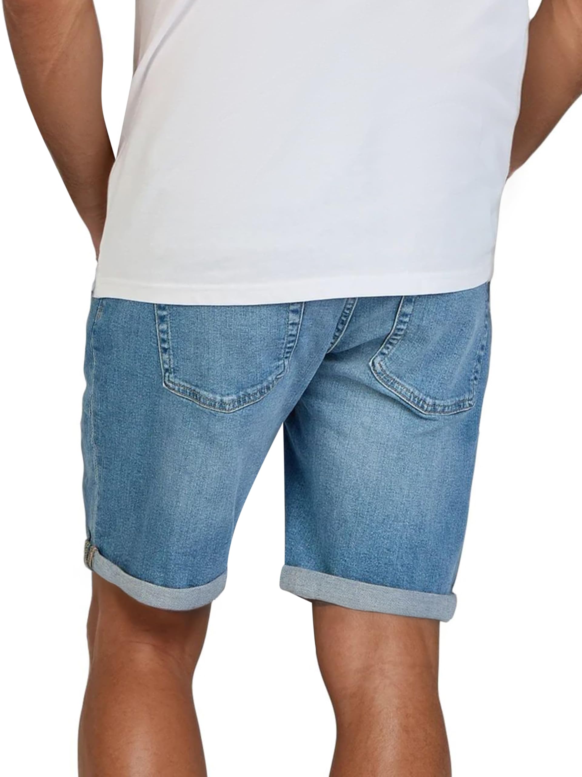 ONLY & SONS Onsply Pantaloncini Uomo 2 Pezzi Blu Chiaro/Nero Denim