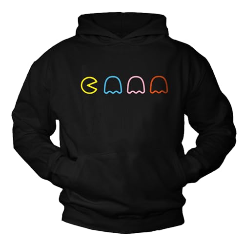 MAKAYA Felpa con Cappuccio Vintage Gaming Uomo XL Cotone