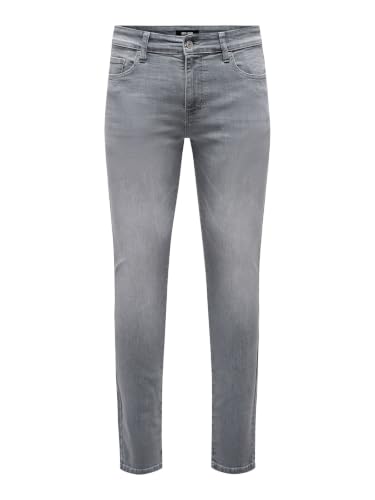 Only & Sons Onsloom jeans slim uomo 28W/30L vita bassa
