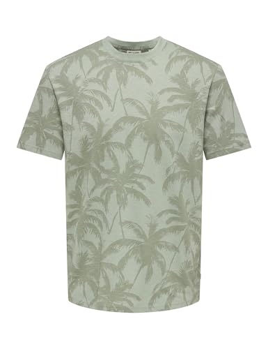 Only & Sons Onsperry Leaf maglietta uomo verde taglia S