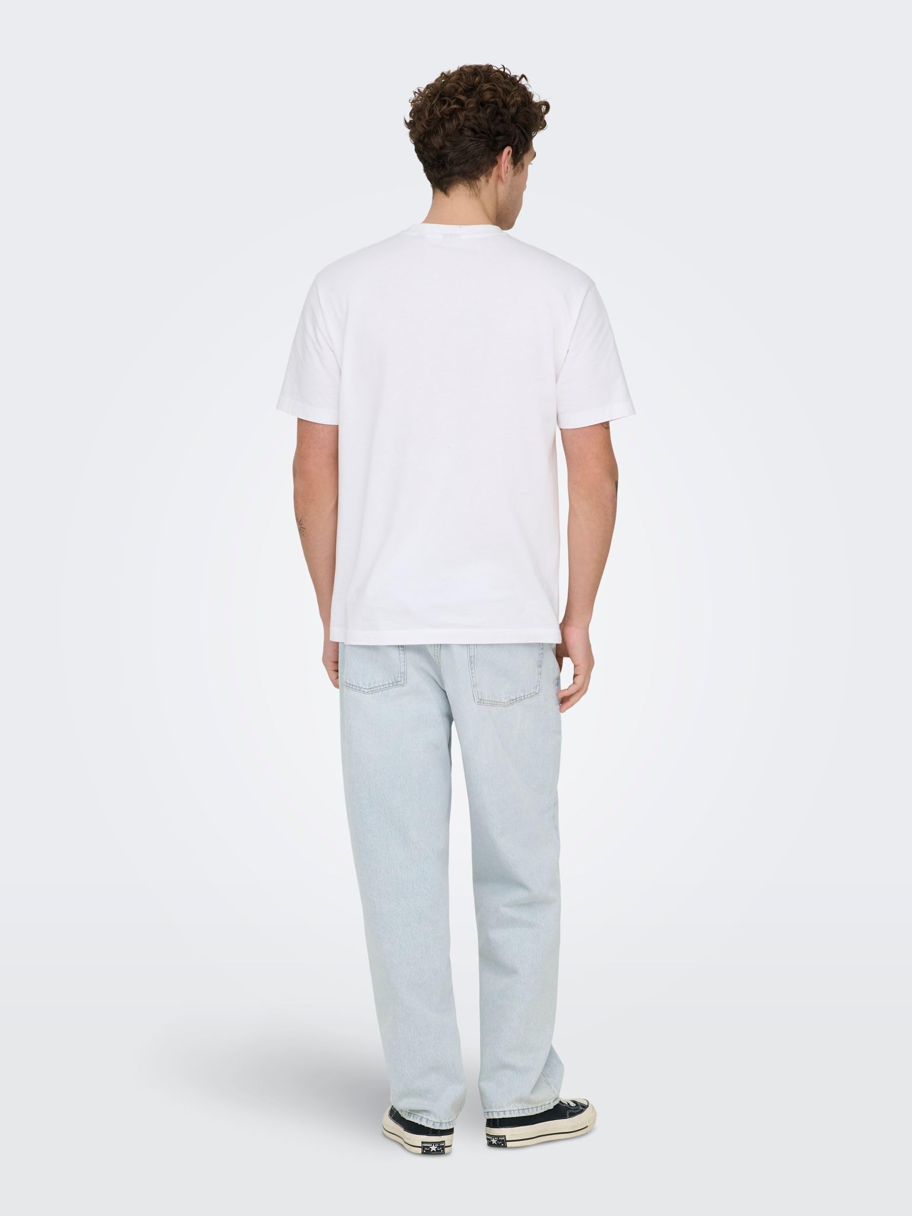 Only & Sons Onsfade Loose Jeans Denim 32W/32L Blu