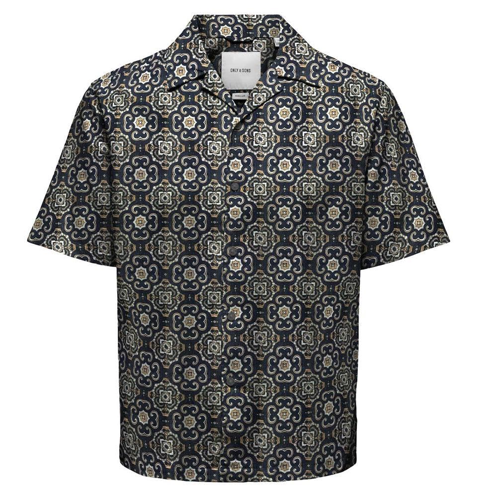 Only & Sons Onscaiden Camicia Uomo Marrone Fit Caiden