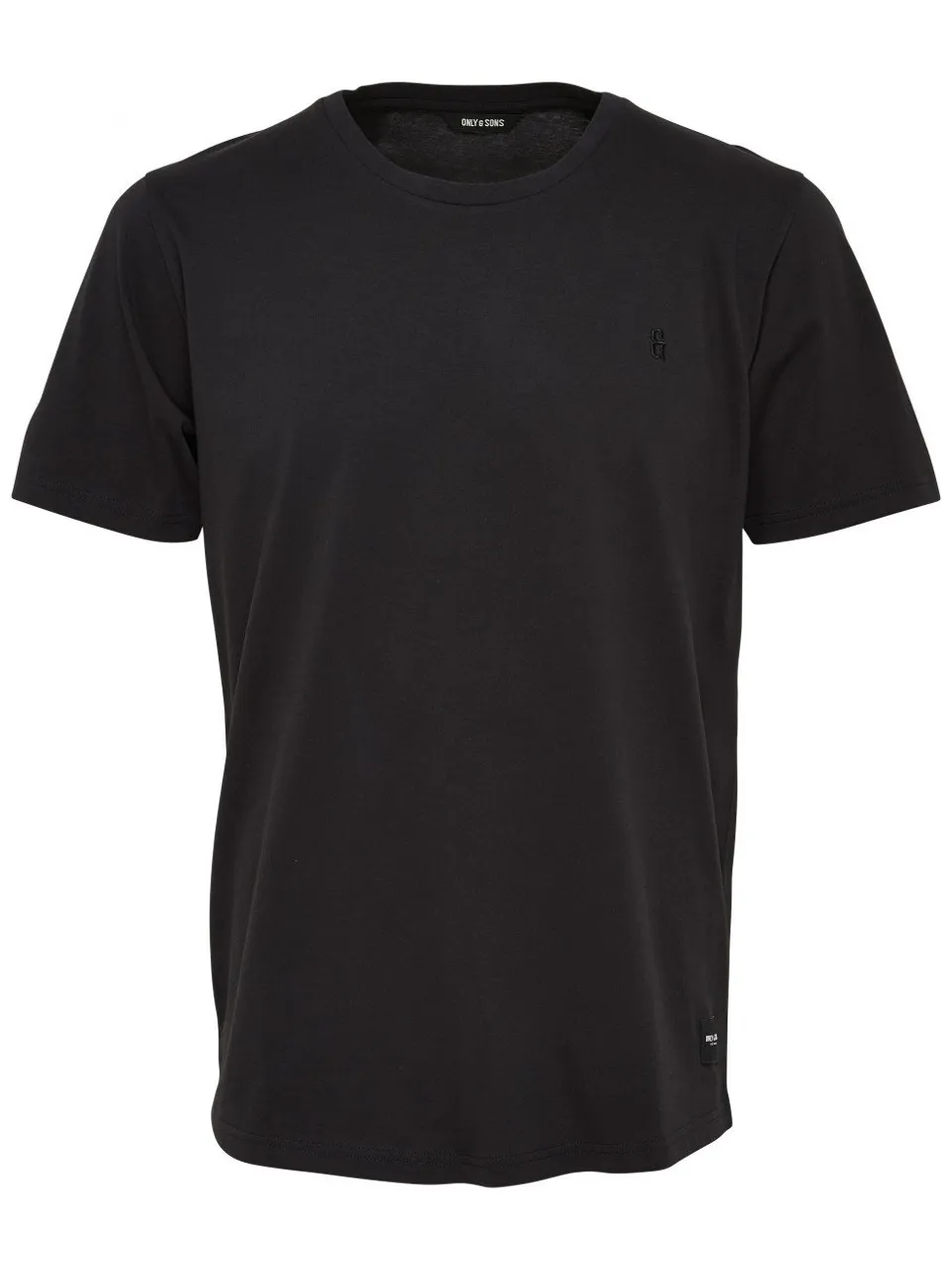 ONLY & SONS 22002672 t-shirt uomo nera taglia L cotone