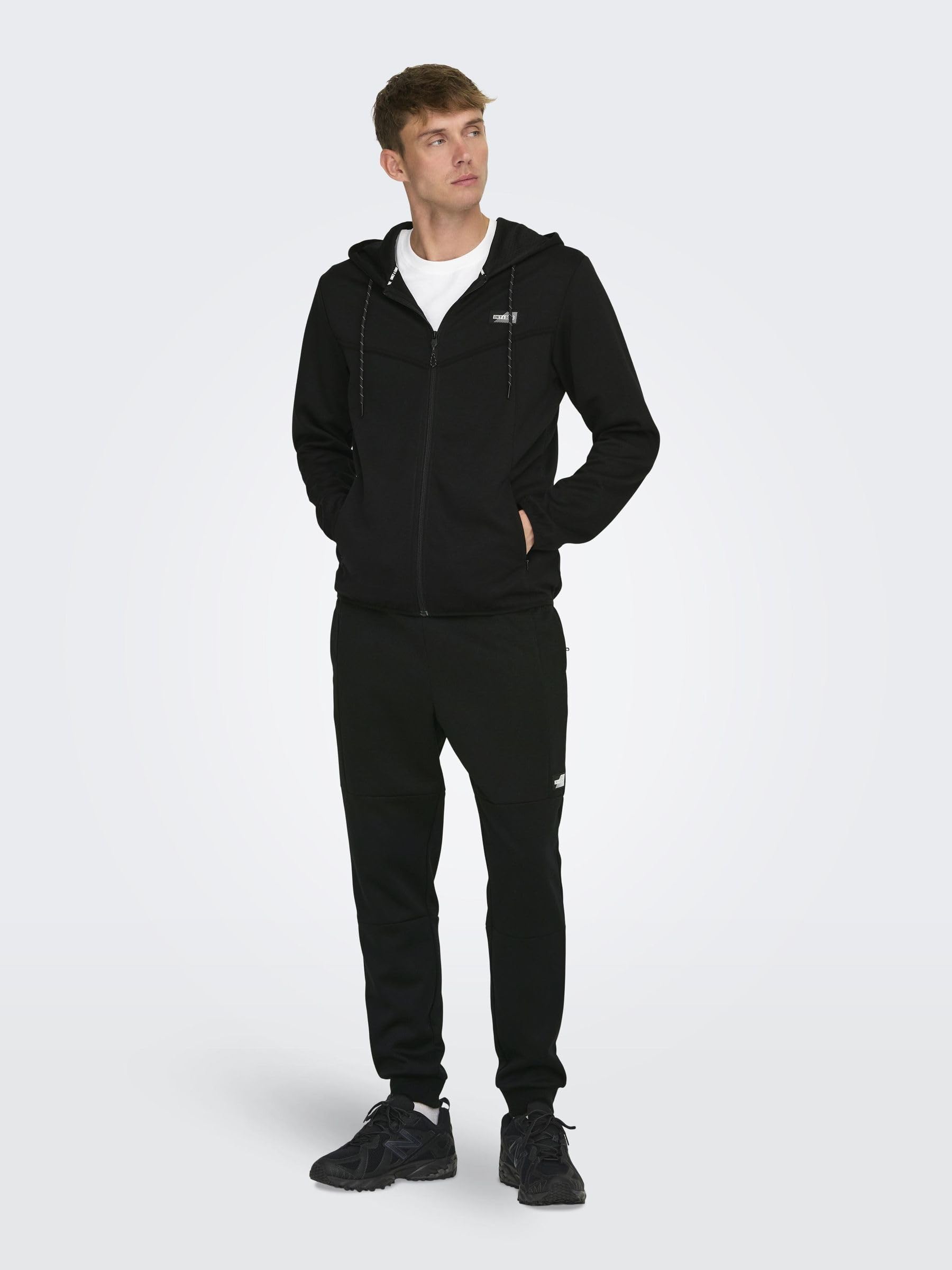 ONLY & SONS Pantaloni Onsliam Sweatpants Uomo M grigio