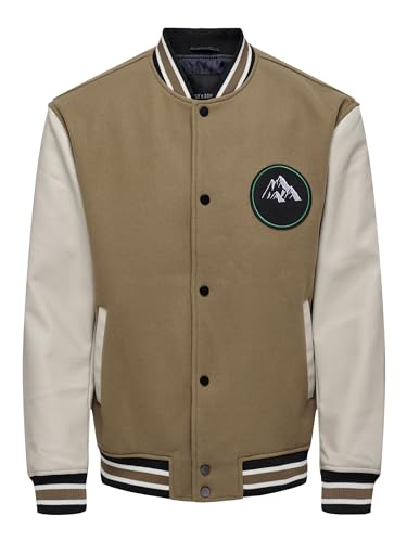 Only & Sons Onsjason bomber jacket giacca uomo college
