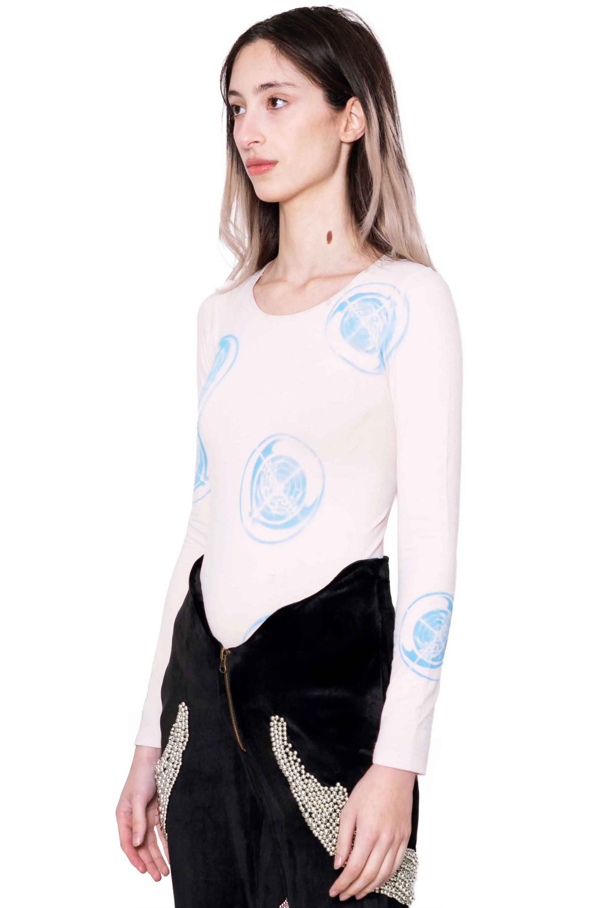 Trashy Clothing Khetem Bodysuit body lycra beige