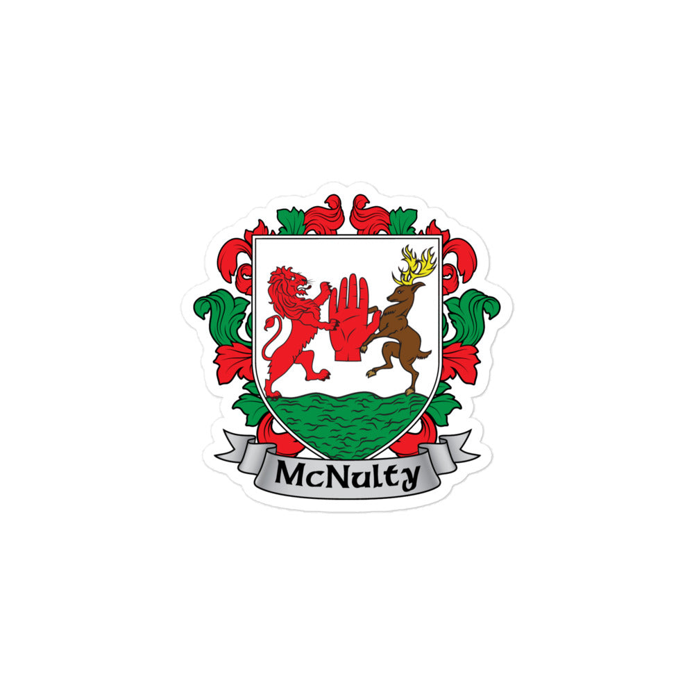 7.62 Design McNulty Adesivo Stemma Irlandese Vinile 10x10