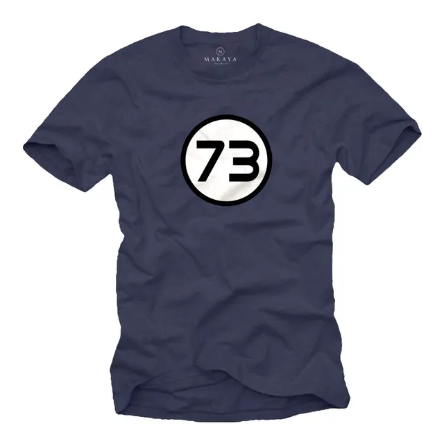 MAKAYA Sheldon 73 T-Shirt Uomo M Cotone Nero