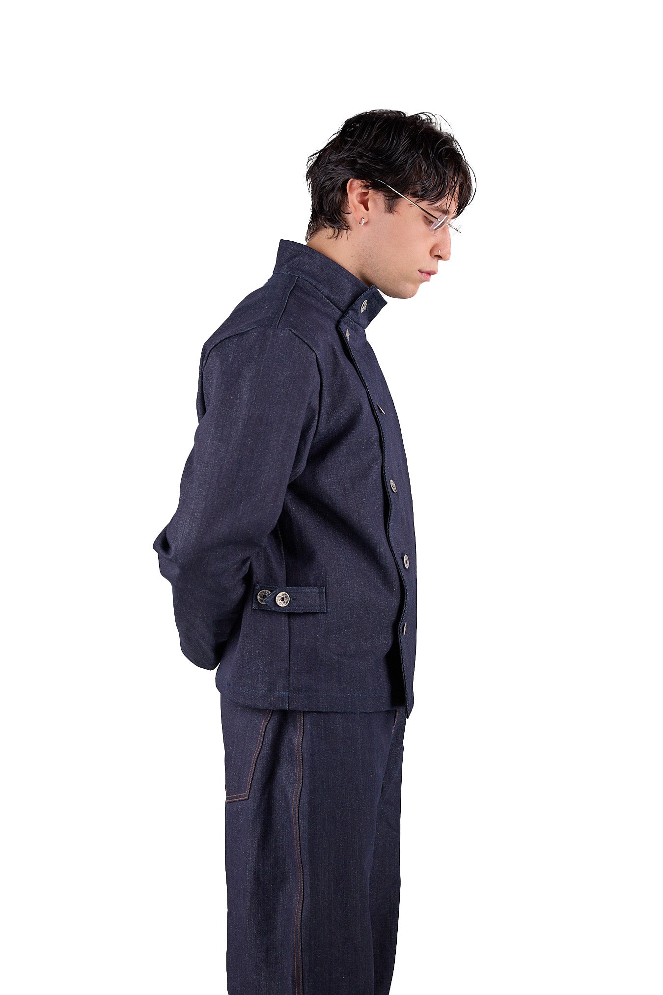 Tiat Fallen Angels Raw fencing jacket giacca denim 14OZ