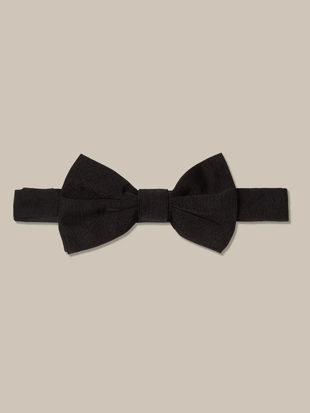 Robert Talbott Walter papillon seta nero pre-annodato