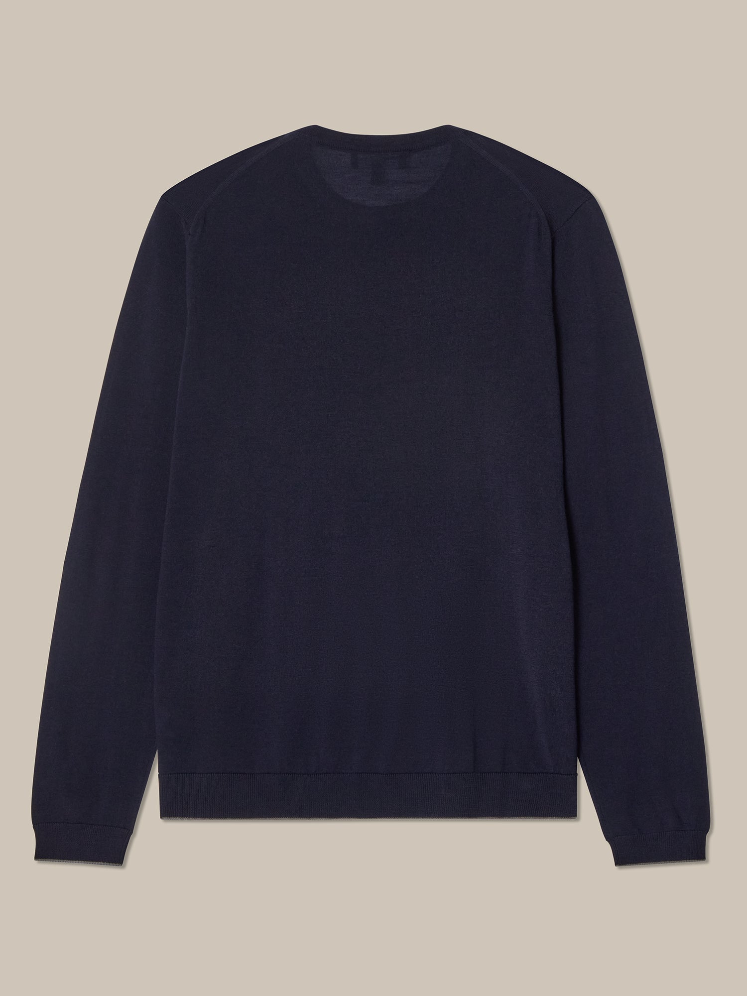 Robert Talbott Keaton Maglione Uomo Navy Merino