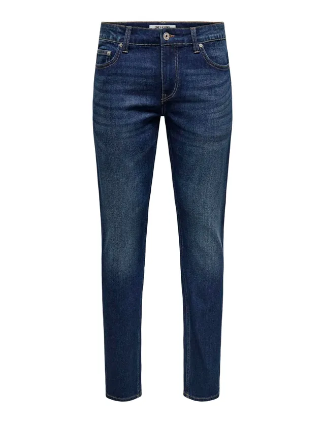 Only & Sons Onsloom Slim Jeans Uomo Nero 33W/32L