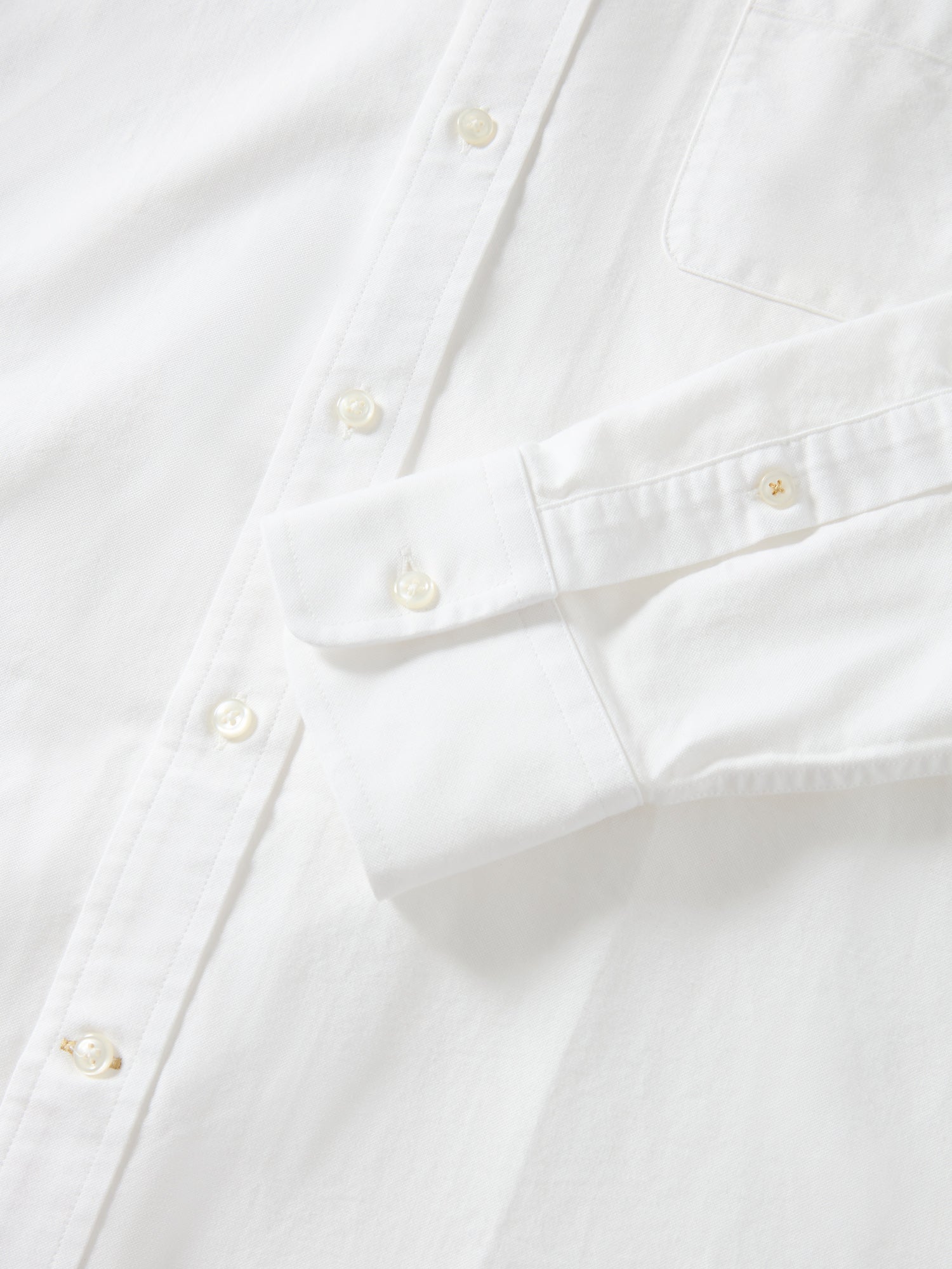 Robert Talbott George camicia oxford bianca cotone